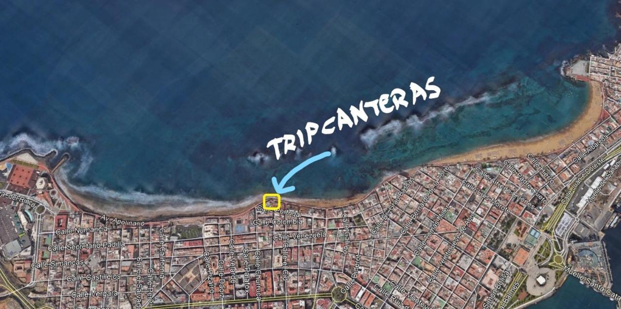 Trip Canteras, New Beach Apartment Las Palmas de Gran Canaria Bagian luar foto